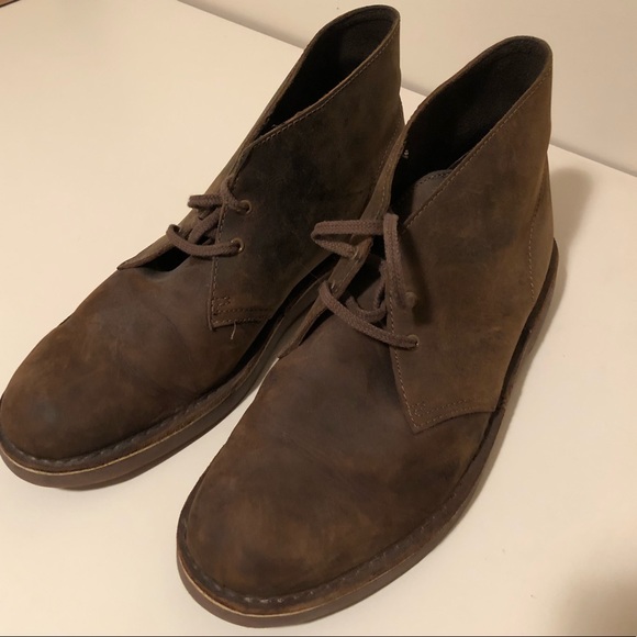 clarks men's bushacre 2 desert boots beeswax